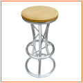 supplier of Round MDF panel customised aluminum Bar Table for bar furniture bar stools